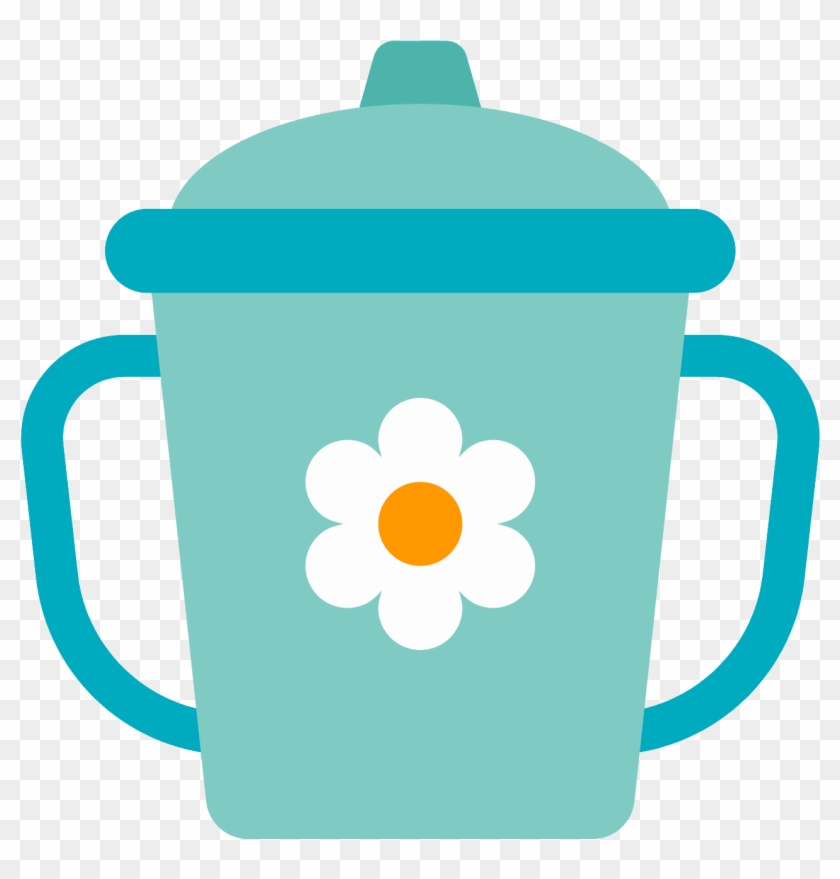 Sippy Cup Clipart - Cartoon Sippy Cup Icon #1039914