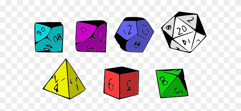 Dice Thread Anonymous Sat Apr 4 - Rpg Dices Clipart #1039972