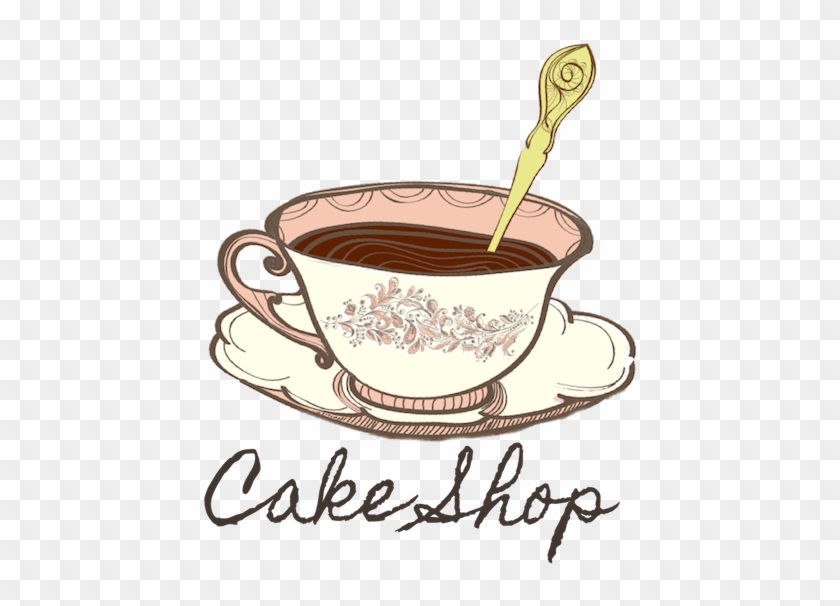 Coffee Clipart Tea Cake - Tea Party Vintage Png #1040051