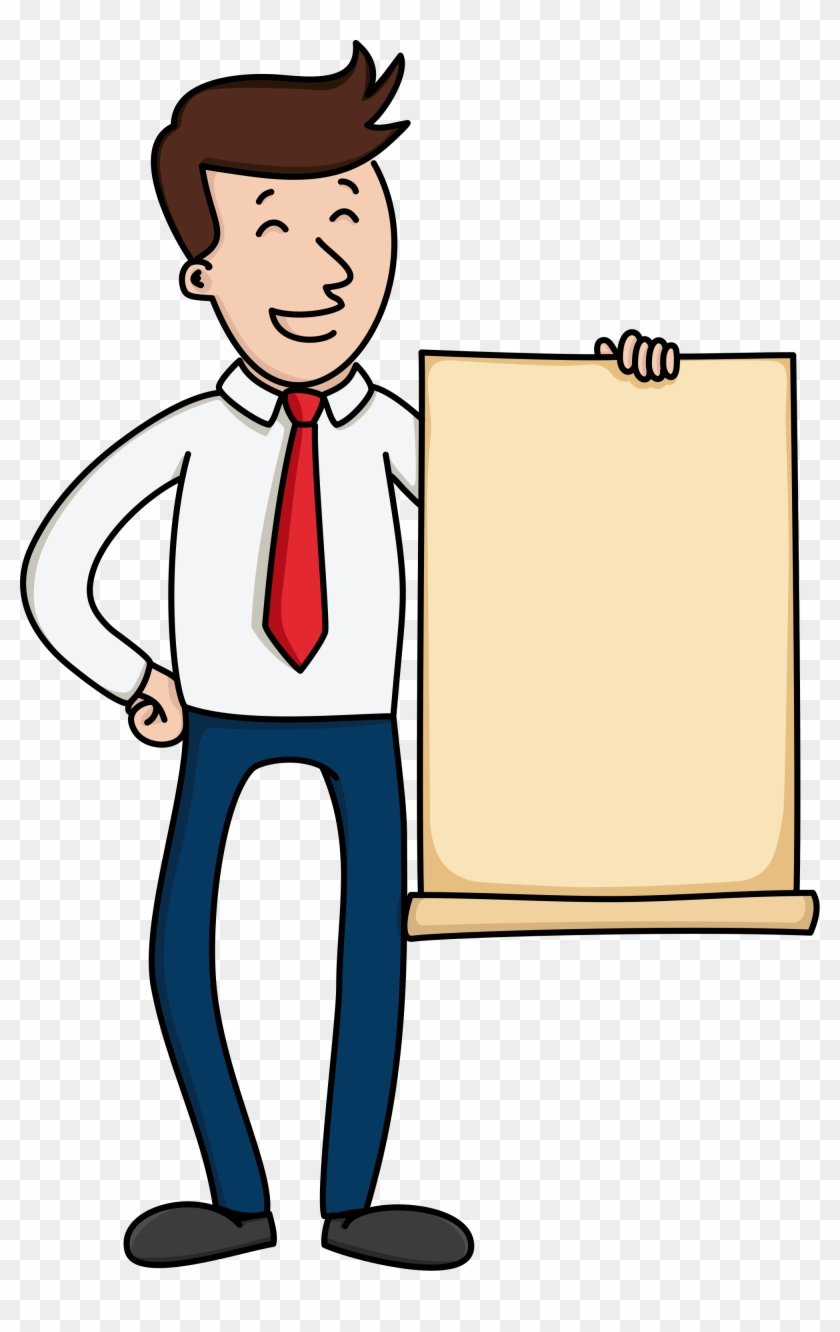 Open - Presentation Board Png #1040068