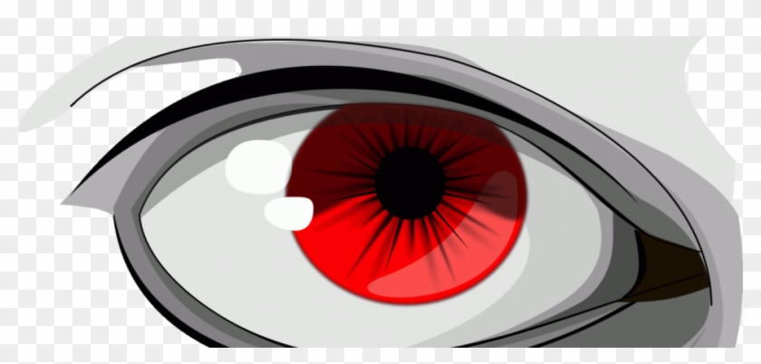 Devil Horns, Trident, Eyes And Tail Isolated On Transparent - Eye Clip Art #1040091