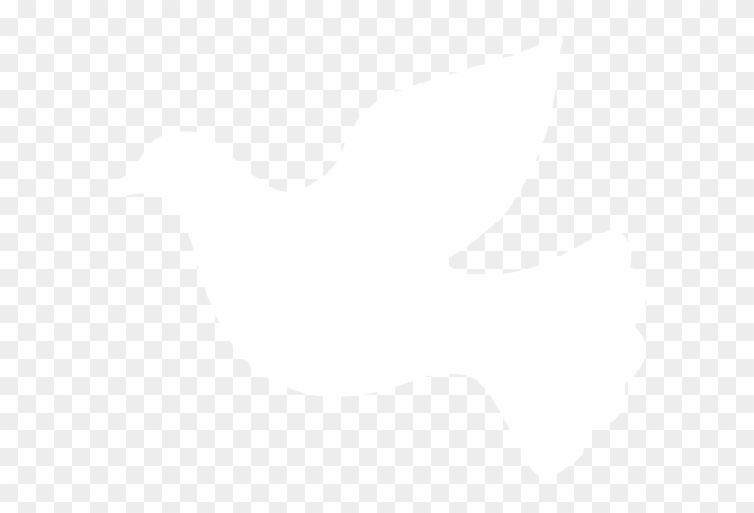 White Dove Clipart Dove Silhouette White Hi Png - Clip Art #1040154