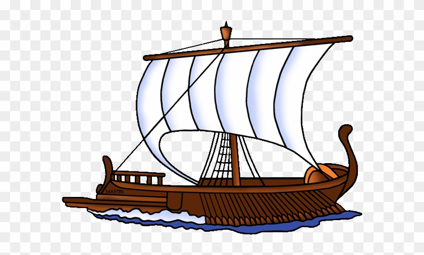 Ship Clipart Fishing Boat - Odysseus Boat #1040217