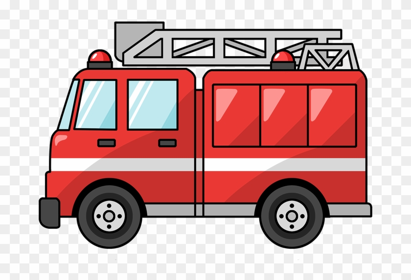 Fire Safety Awareness Month/emergency Procedures - Fire Truck Clipart #1040274
