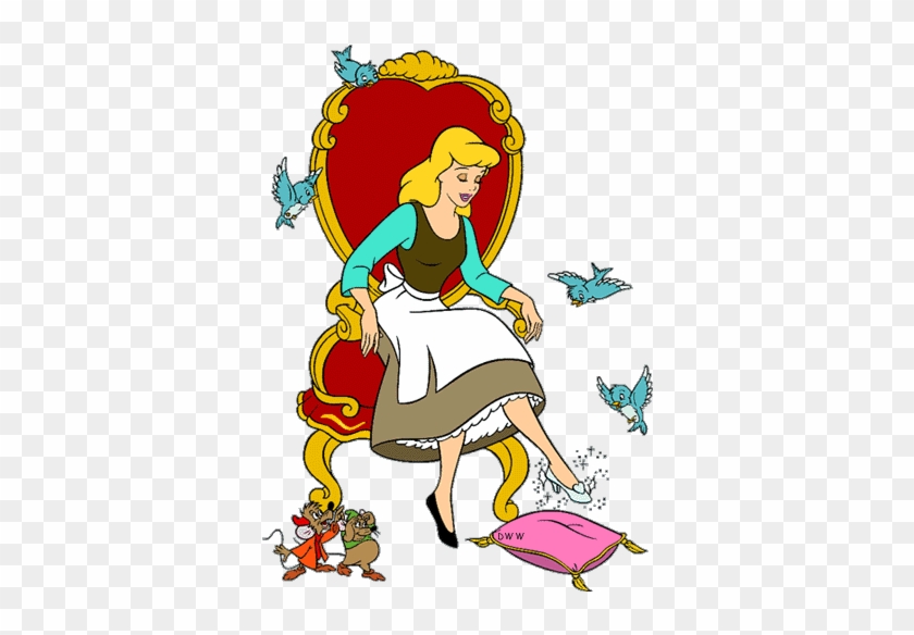 Bambi Clipart Cinderella Bird - Cinderella And The Mice #1040338