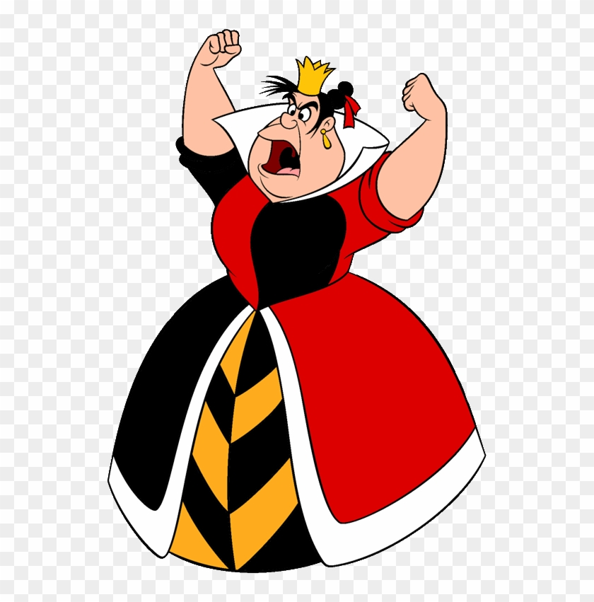 Alice's Adventures In Wonderland And Alice's Adventures - Queen Of Hearts Clipart #1040345