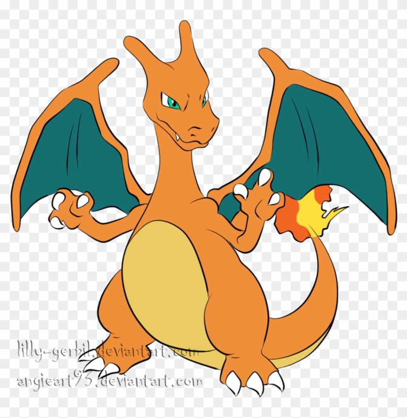 Charizard Pokemon Fire Starter Kanto By Mariicreations93 - Pokemon Charizard #1040360