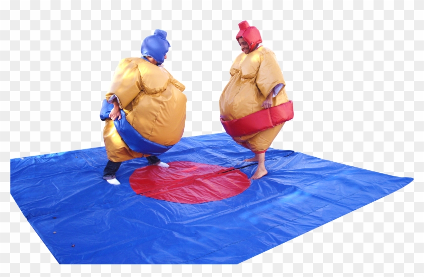Combat De Sumo Pour Les Grands Et Les Petits - Jeu De Sumo Gonflable #1040417