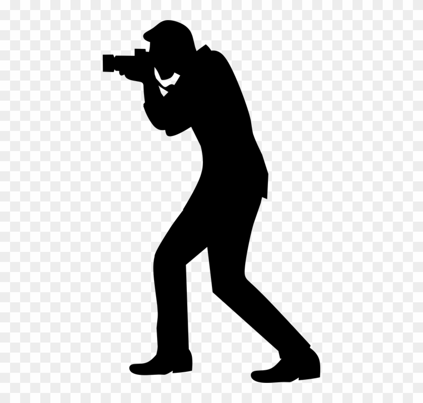 Photographer Silhouette Clip Art Png Imageu200b - Photographer Silhouette Png #1040475