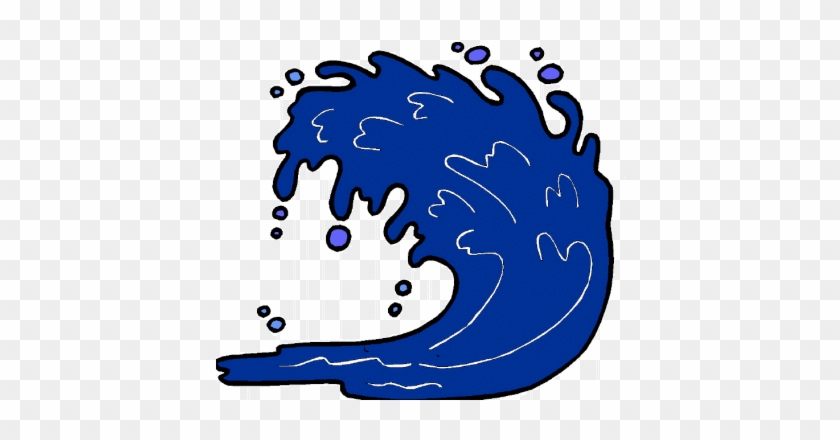 Wave - Clipart - Crashing Waves Clip Art #1040572