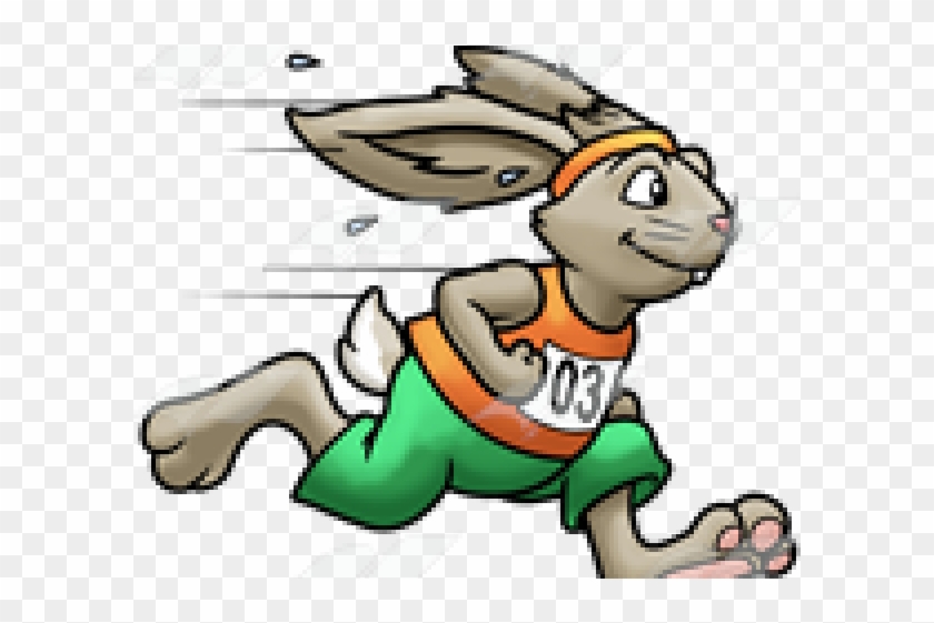 Hare Clipart Fast - Clip Art #1040599