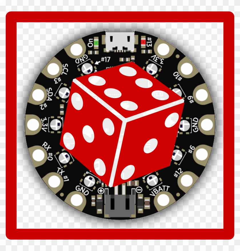 Turn Your Circuit Playground Into A Six Sided Dice, - D6 System #1040639