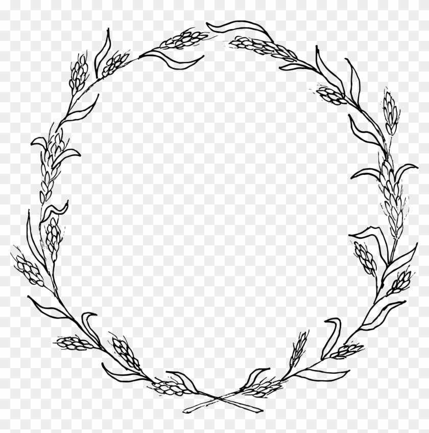 Twig Wreath Clip Art - Wreath #1040679