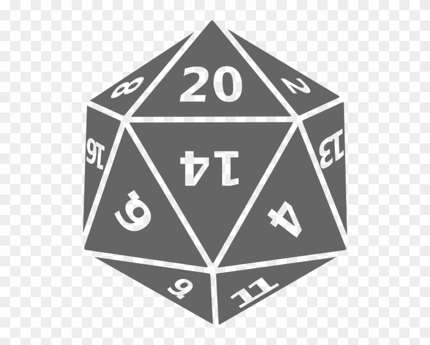 Twenty - D20 Clipart #1040678