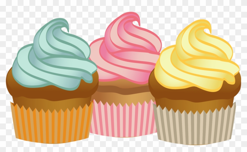Drawn Cupcake Muffin - Cake #1040746