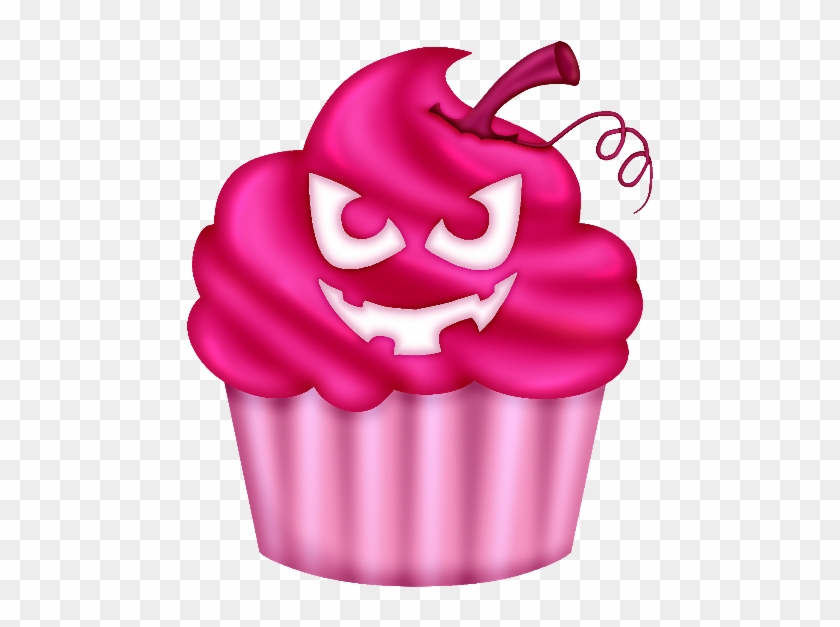 Creepy Clipart Cupcake - Creepy Clipart Cupcake #1040754