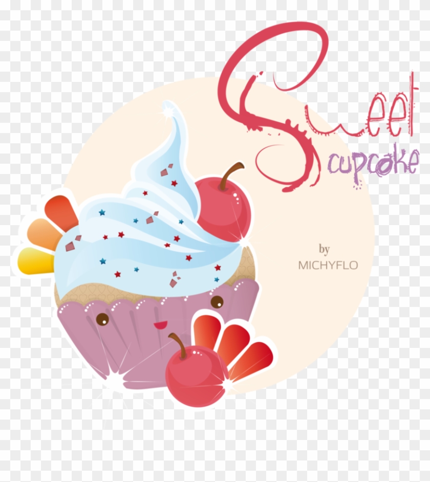 Sweet Cupcake By Michyflo - Illustration #1040762