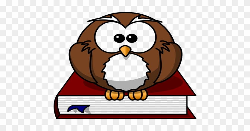Bumblebee - Owl2 - Owl On A Book Clipart #1040820