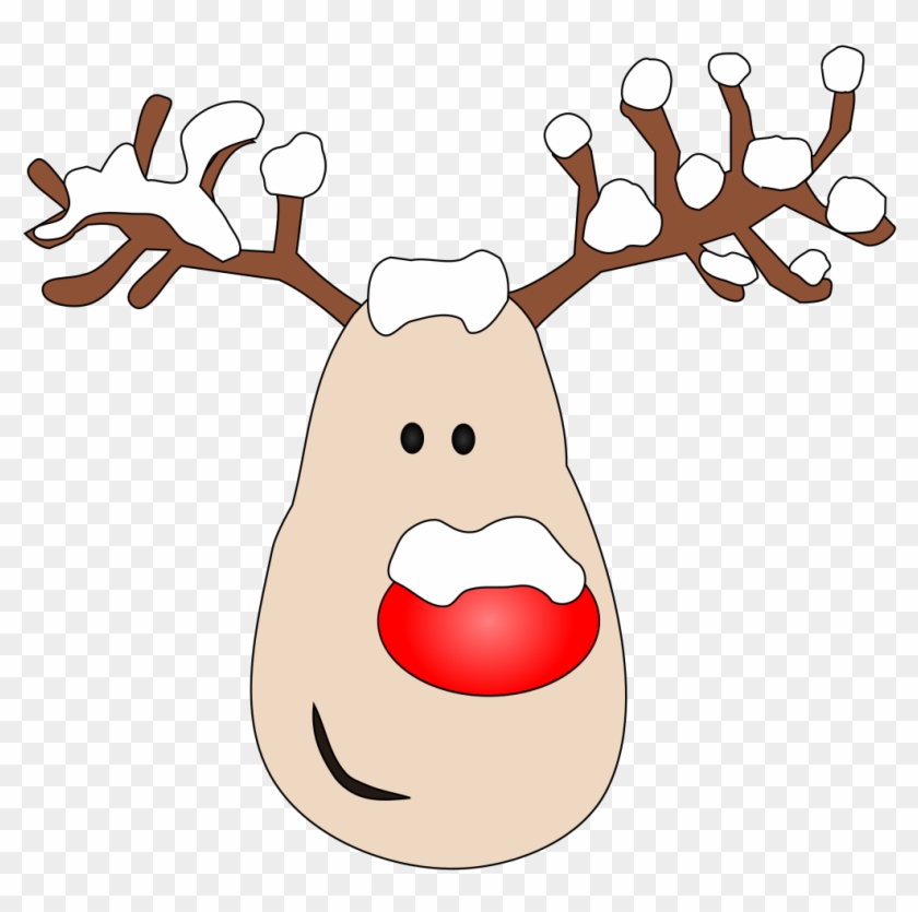 Free Rudolph Antlers Png - Cartoon #1040890