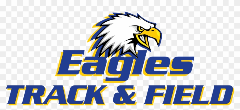 Girls Track And Field Logo For Kids - Eagle Head #1040900