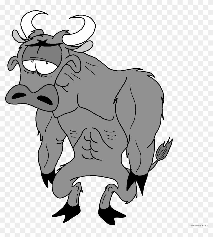 Yak Animal Free Black White Clipart Images Clipartblack - American Bison #1040989