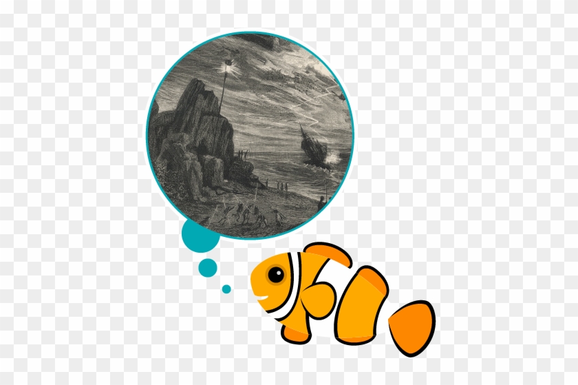 A Wrecking Scene In Ireland - Giclee Print: Cornish Wreckers Flash Their Torches, #1041159