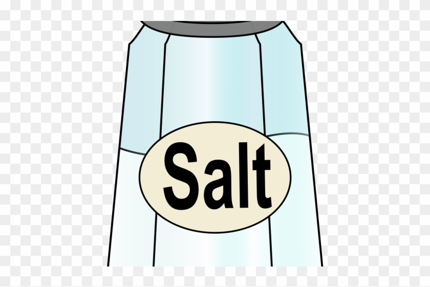 Salt Clipart Salt Packet - Glass Bottle #1041194