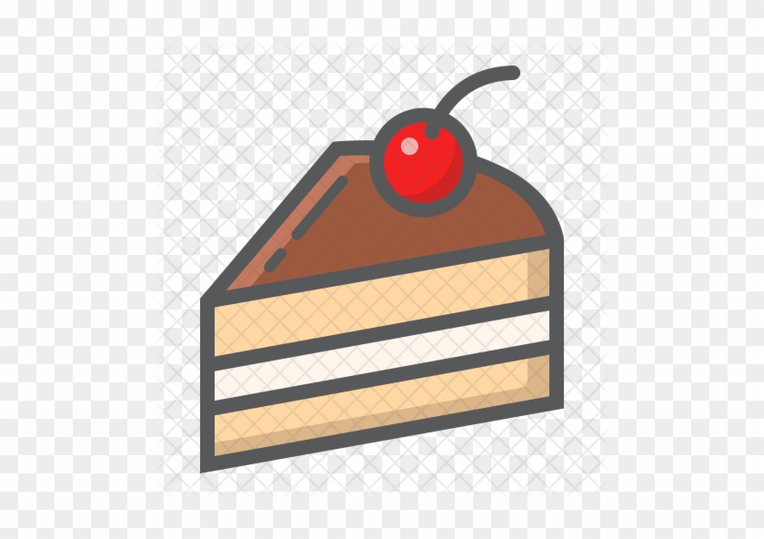 Food Icon - Piece Of Cake Icon #1041198