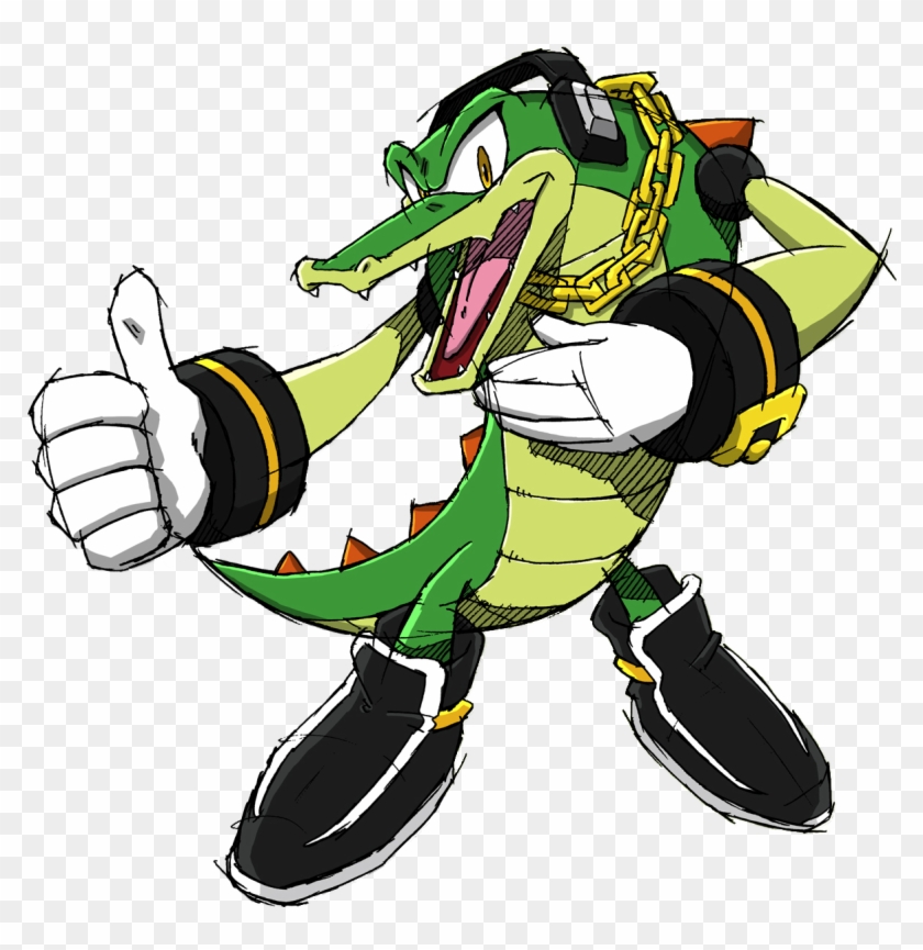 Vector - Vector The Crocodile Sonic X #1041226