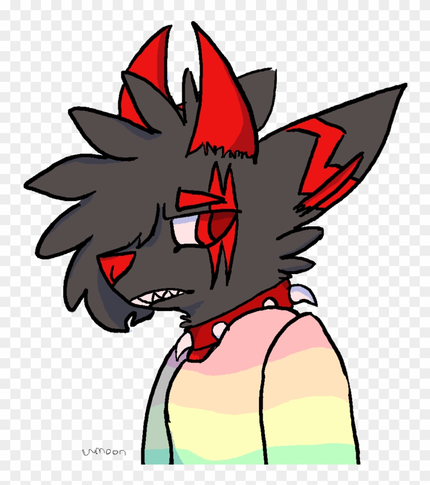 Rainbow Sweater By Lostlied - Cartoon #1041385