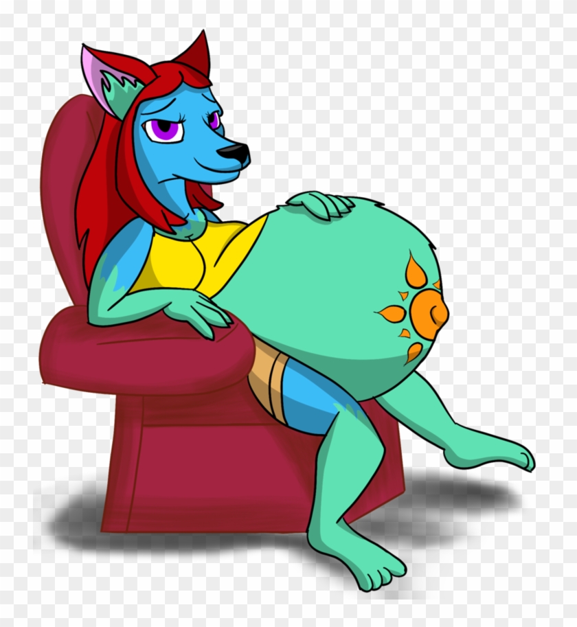 Viana In The Comfy Chair By Spazknot - Cartoon #1041444