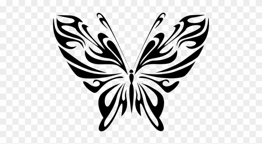 Butterfly Line Art - Butterfly Images Line Art #1041519