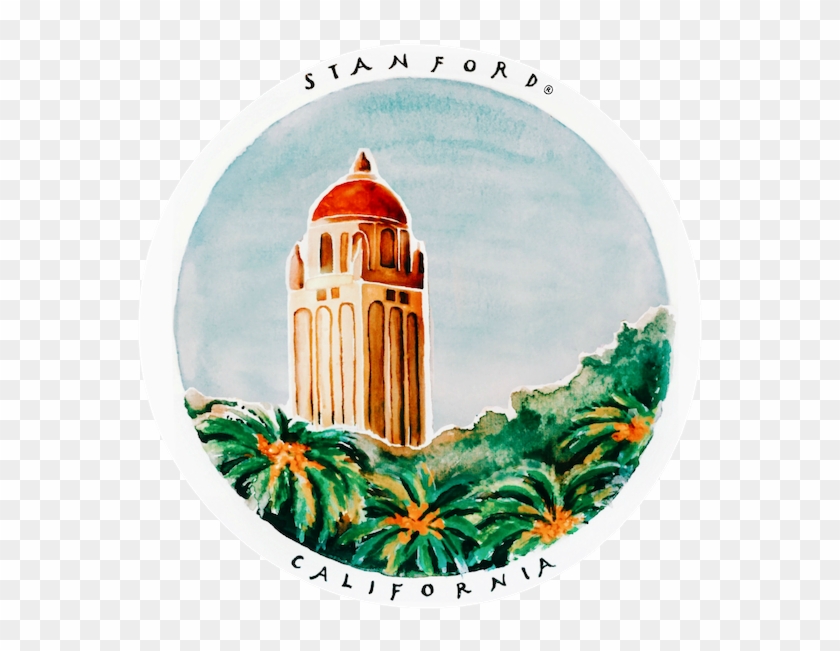 Stanford Hoover Tower Sticker - Stanford #1041596