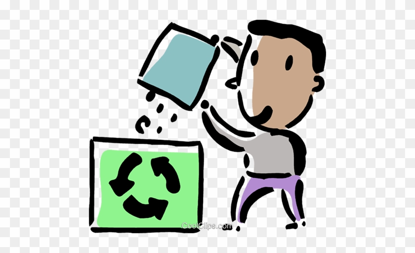 Man Clipart Recycling - Man Recycling Png #1041666
