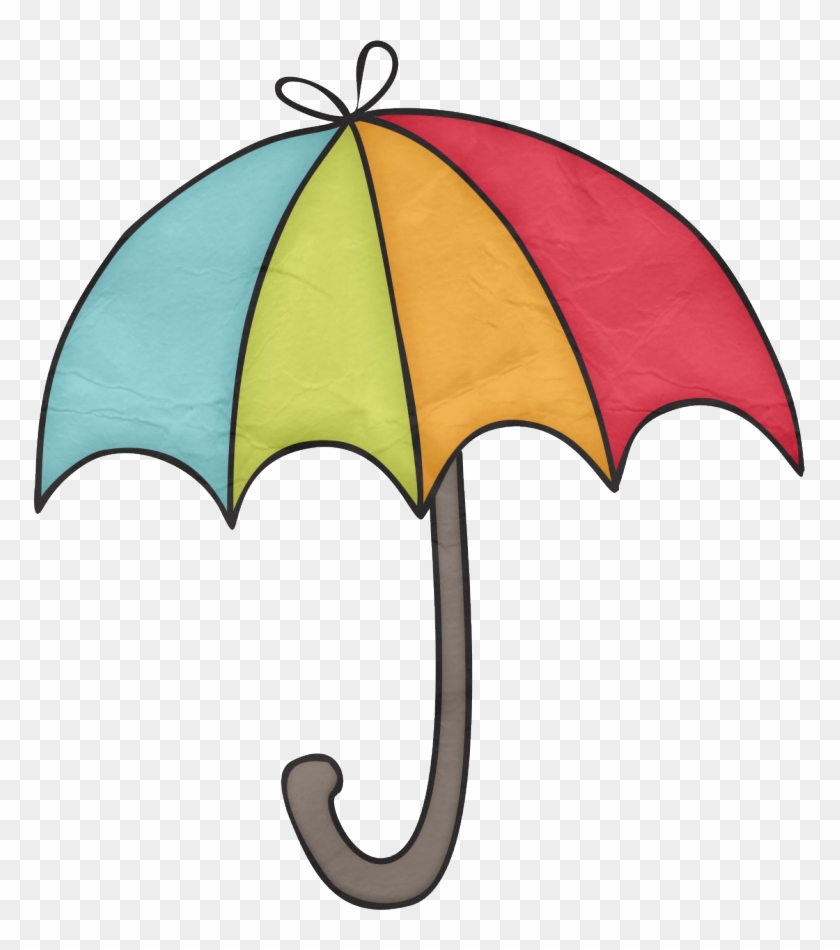 Rainy Day Clip Art Download - Paraguas Clipart #1041701
