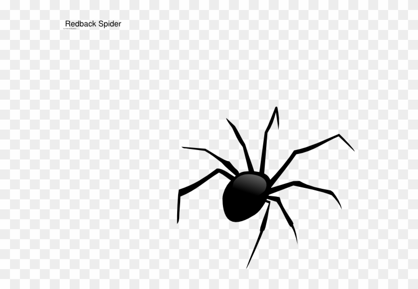 Black Widow Cartoon Spider #1041711