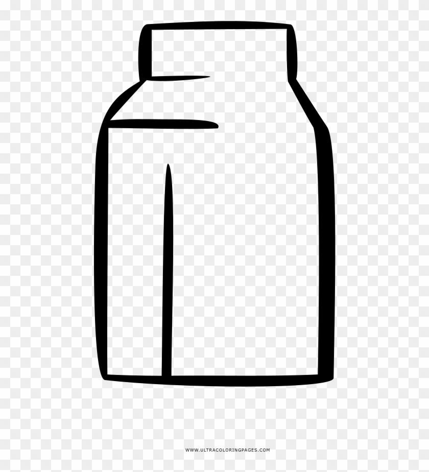 Milk Carton Coloring Page - Milk Carton Coloring Page #1041720