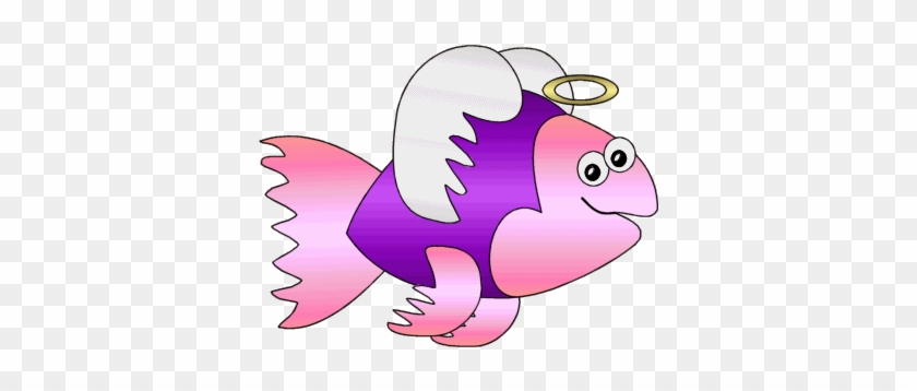 Cartoon Angel Fish Clipart - Cartoon Angel Fish Clipart #1041729