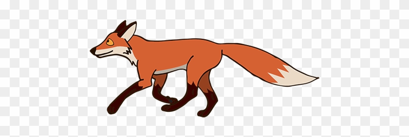 Hound Clipart Running Fox - Fox Gif #1041817