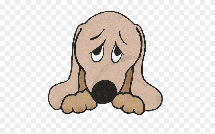 Sad Dog Pictures Clip Art - Sad Puppy Face Cartoon #1041866
