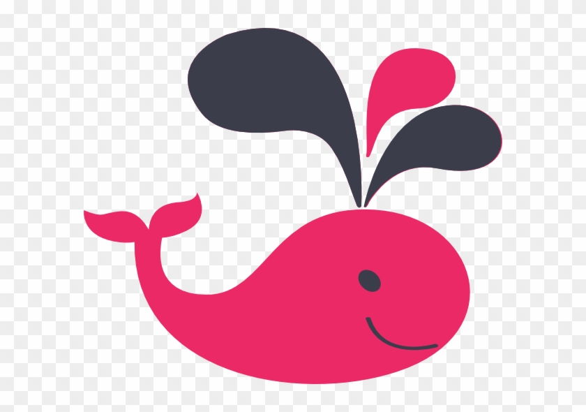 Pink Whale Clip Art At Clker Com Vector Clip Art Online, - Clip Art Blue Objects #1041874