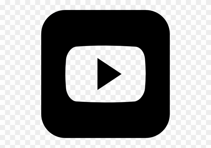 Video Play Button Free Icon - Youtube Social Media Icons #1042043