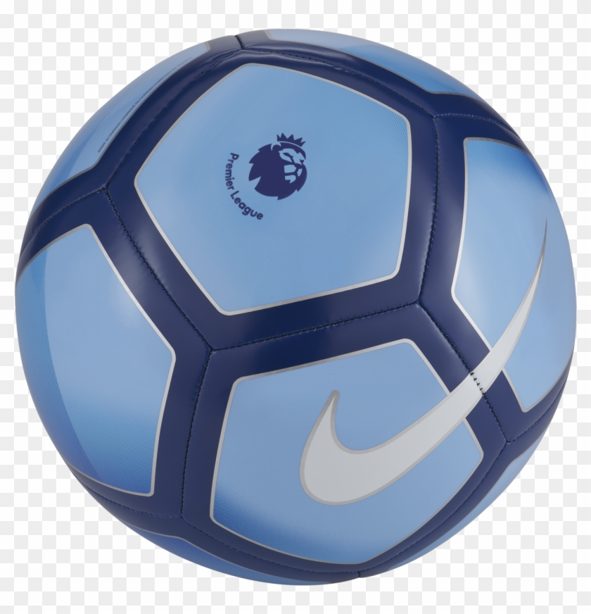 Blue Nike Soccer Ball #1042255