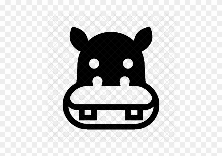 Hippo Icon - Hippopotamus #1042258
