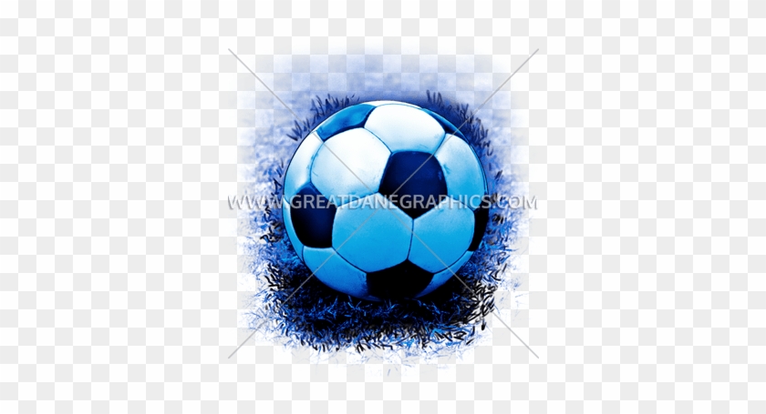 Soccer Ball Grass - Dribble A Soccer Ball #1042294
