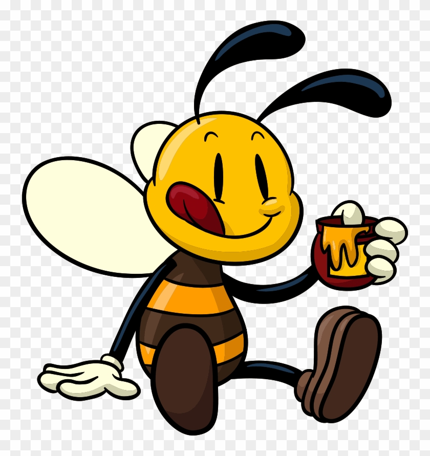 Clip Art Western Honey Bee The Thorax Of Insects And - Clip Art #1042399