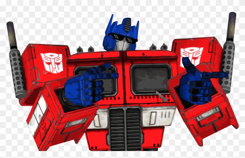 Finger Guns Meme By Varia31 - Optimus Prime Cartoon Memes #1042453