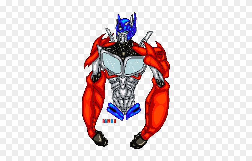 Optimus Pixel Prime - Optimus Prime Gif Transparent #1042516