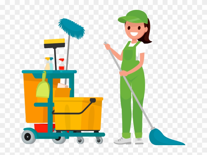 Office Cleaning Clipart For Kids - Office Cleaning Clip Art #1042603
