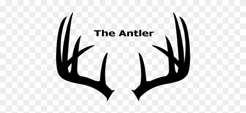 Silhouette Clip Art Deer Antlers Car Tuning 2ybeur - Deer Antlers Clip Art #1042610